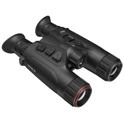 HIKMICRO HABROK HH35LN - Jumelles de vision thermique et optique avec télémètre laser intégré